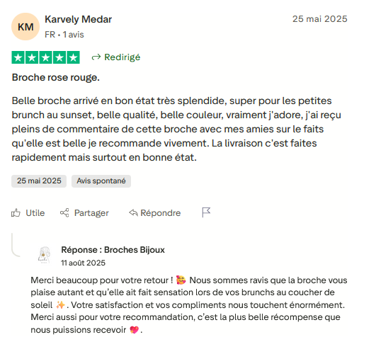 Avis Trustpilot