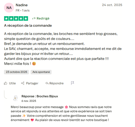 Avis Trustpilot